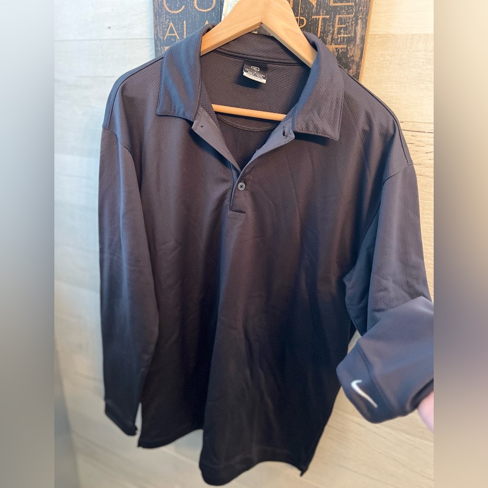 Nike Golf Sphere Dry Charcoal Men's Polo Shirt